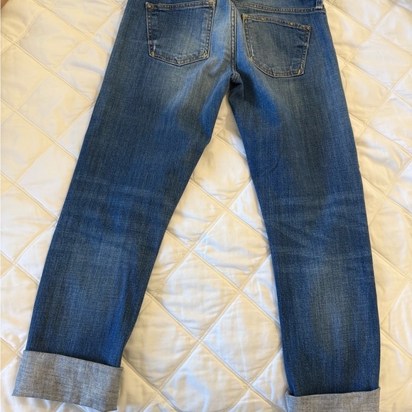Pilcro and the Letterpress Blue Boyfriend Jeans - Picture 2 of 3